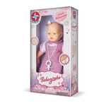 Boneca - Bebezinho - Vestido Rosa - Estrela