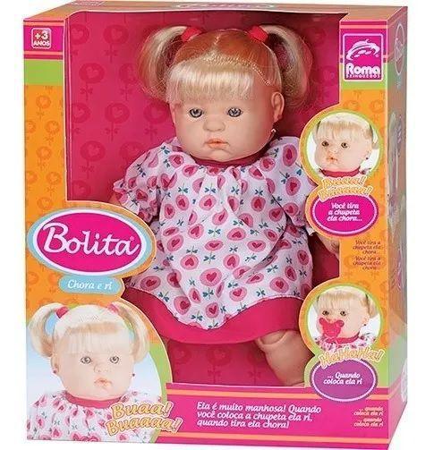 Boneca Bolita Sons de Bebê Roma - Roma Brinquedos