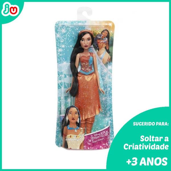 Boneca Clássica Disney Princesas Pocahontas Hasbro 30cm