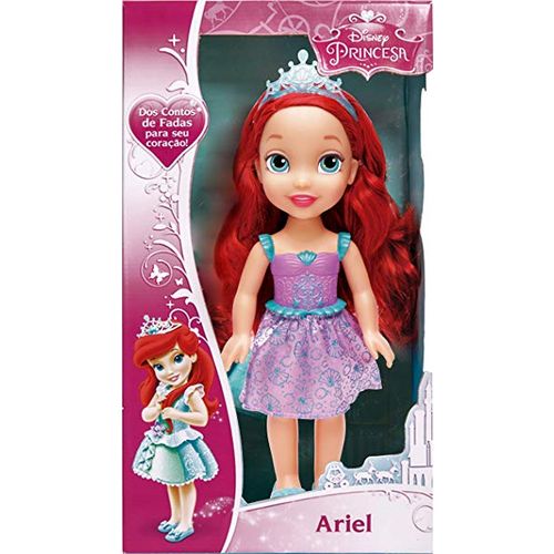 Boneca Clássica Minha Primeira Princesa Ariel 33 Cm Disney - Mimo