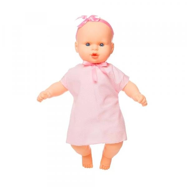 Boneca Colinho da Mamãe Vestido Rosa 43 Cm - Estrela