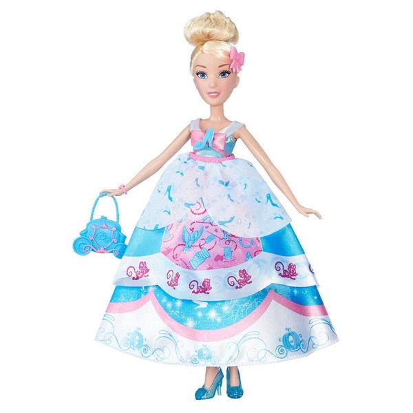 Boneca com Acessórios - Princesas Disney - Lindos Vestidos - Cinderela - Hasbro