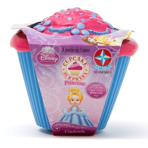 Boneca Cupcake Surpresa Cinderela Estrela