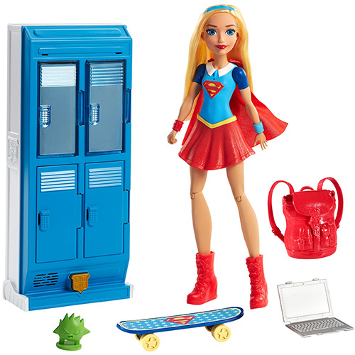 Tudo sobre 'Boneca Dc Super Hero Girls Supergirl Armário Raio-x - Mattel'