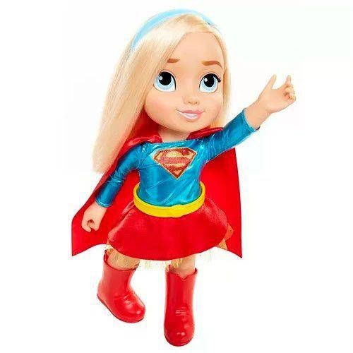 Boneca Dc Super Hero Girls Supergirl Toddler Girl Doll 35 Cm