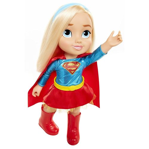 Tudo sobre 'Boneca Dc Super Hero Girls Supergirl Toddler Girl Doll 35 Cm'