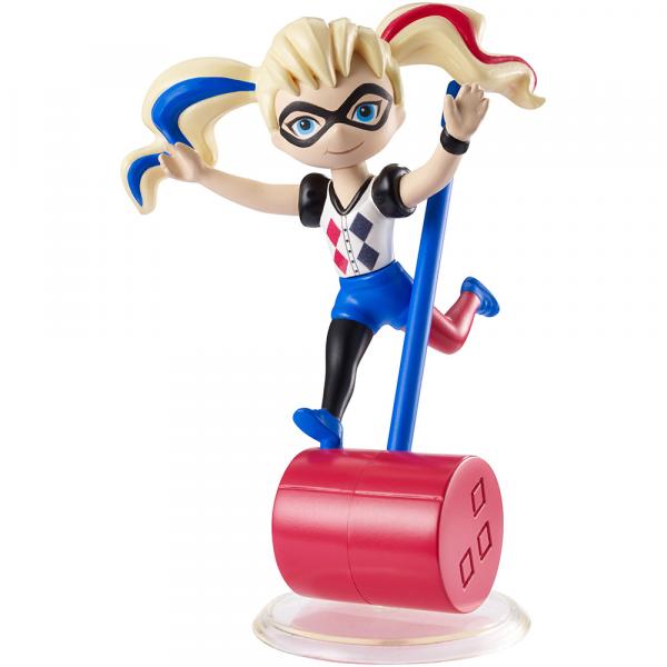 Boneca DC Super Hero Girls Vinil Harley Quinn - Mattel