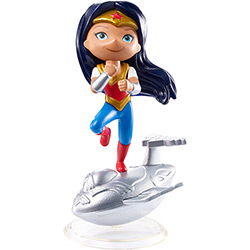 Boneca DC Super Hero Girls Vinil Wonder Woman - Mattel