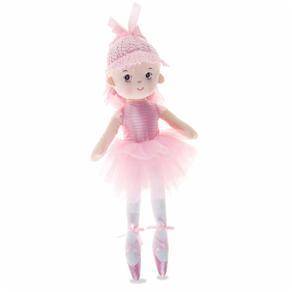 Boneca de Pano Bailarina Clássica Moas - Rosa