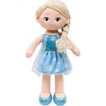 Boneca de Pano Elsa Frozen 44cm Buba