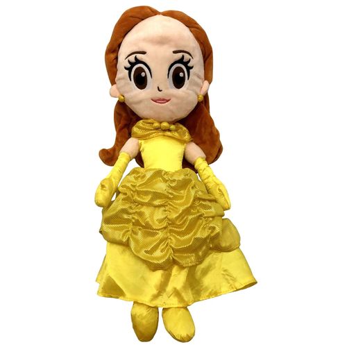 Boneca de Pelúcia Grande Princesa Bela Tradicional Disney