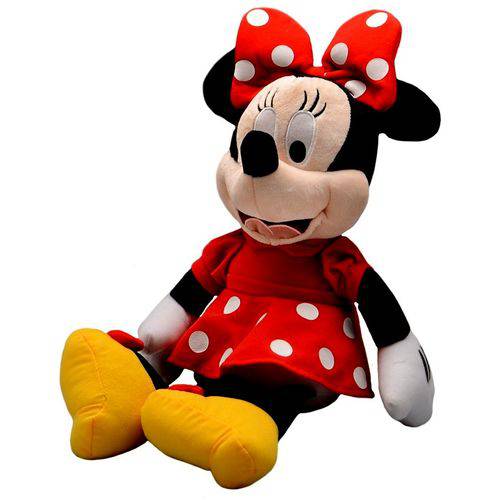 Tudo sobre 'Boneca de Pelúcia Minnie Mouse com Som Disney - Multikids'