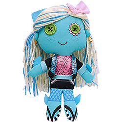Boneca de Pelúcia Monster High Lagoona Blue - BBR Toys