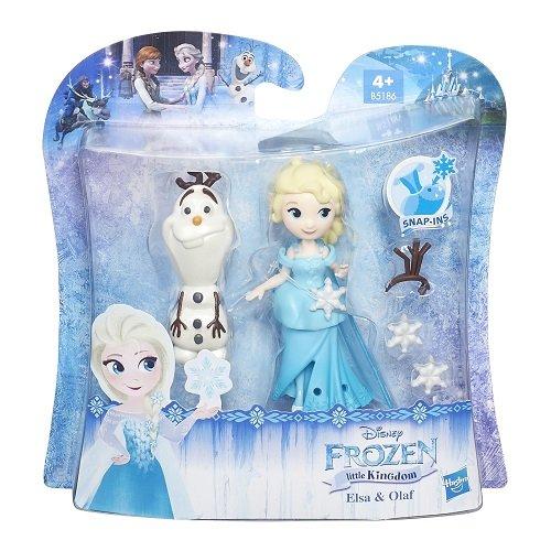 Boneca Disney Frozen Mini Boneca e Amigo ELSA OLAF Hasbro B5185/5186