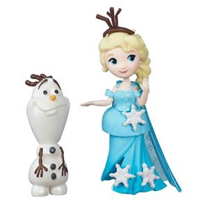 Boneca Disney Frozen - Mini Boneca e Amigo - Elsa & Olaf - Hasbro B5186