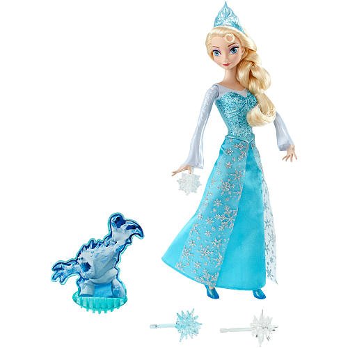 Boneca Disney Frozen Princesa ELSA em Açao Mattel CGH15