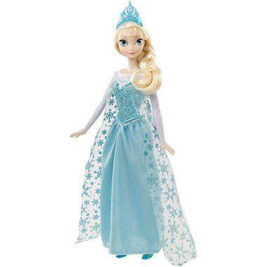 Boneca Disney Frozen Princesa Elsa Musical - Mattel CMK56