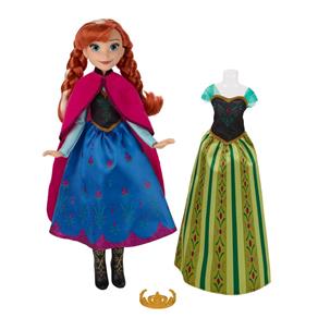 Boneca Disney Frozen - Vestidos Reais - Princesa Anna - Hasbro