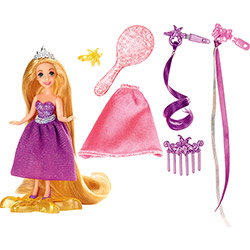 Boneca Disney Mini Princesa Cabelos Rapunzel Mattel
