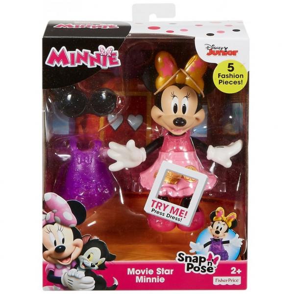 Boneca Disney Minnie Estrela de Cinema Fisher Price Dtr88