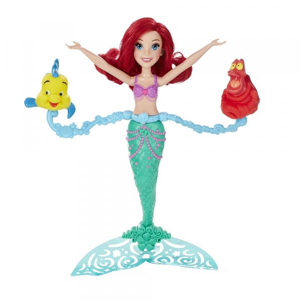 Boneca Disney Princesa Ariel Girar e Nadar B5308 Hasbro