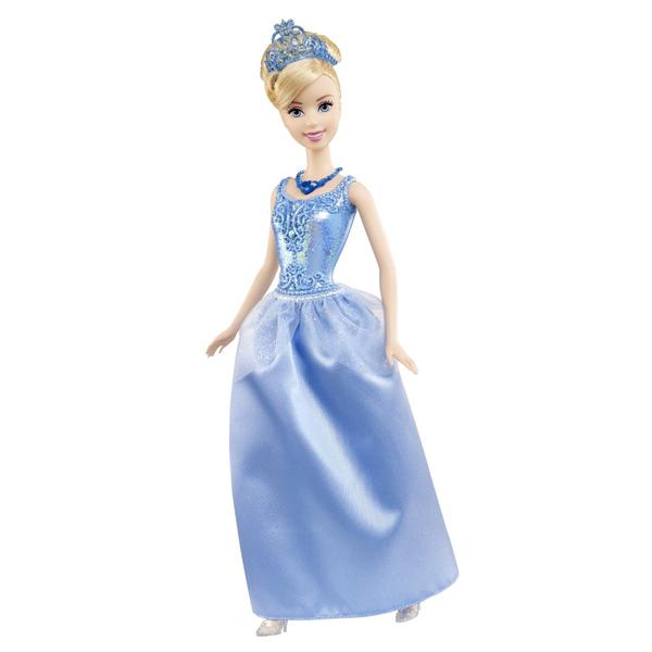 Boneca Disney Princesas Brilhantes Cinderela - Mattel - Princesas Disney