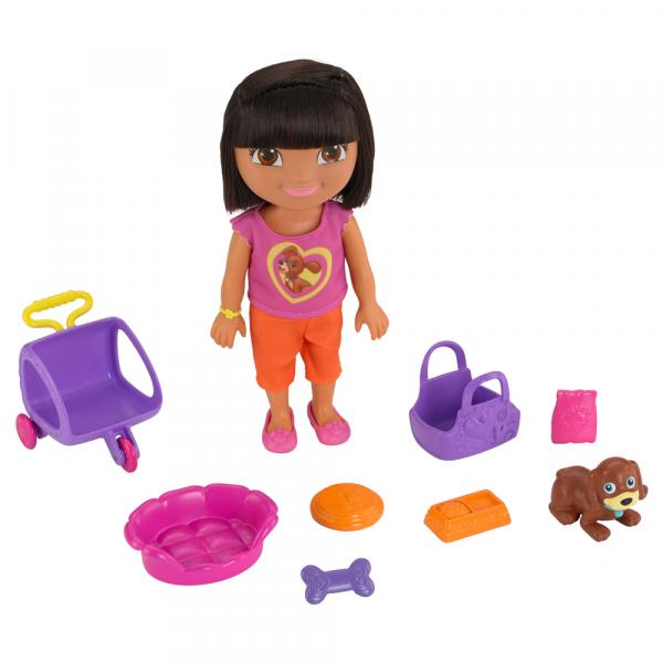Boneca Dora, a Aventureira com Cãozinho - Mattel