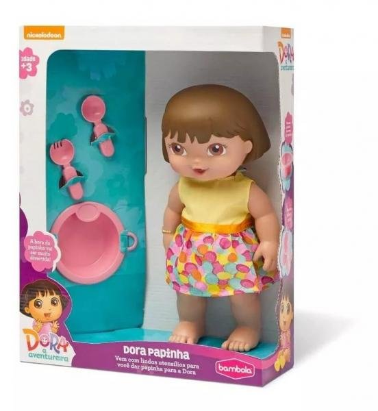 Boneca Dora Aventureira Papinha Bambola