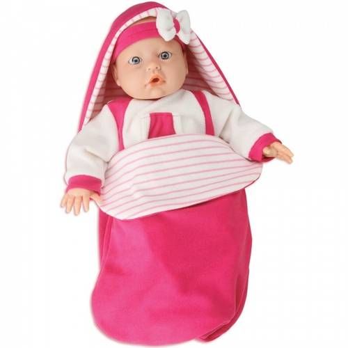 Boneca Dorme Bebê Pink - Roma Brinquedos