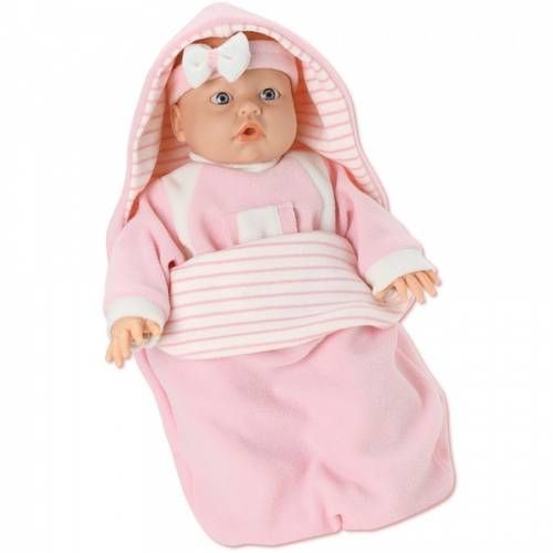 Boneca Dorme Bebê Rosa - Roma Brinquedos