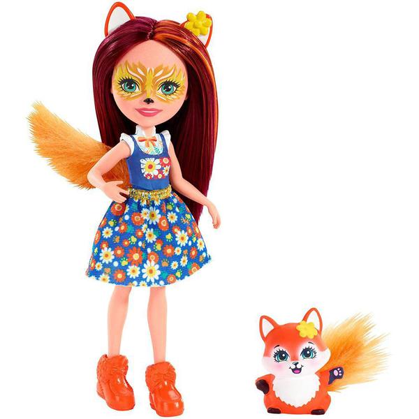 Boneca e Bichinho Enchantimals - Felicity Fox e Flick MATTEL