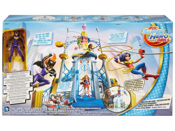 Boneca e Playset Escola de Super Heroínas - DC Super Hero Girls com Acessórios Mattel