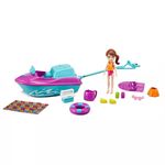 Boneca e Veículo - Polly Pocket - Lila e Jet Ski - Mattel