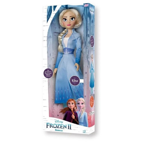 Boneca Elsa Frozen Ii 80Cm