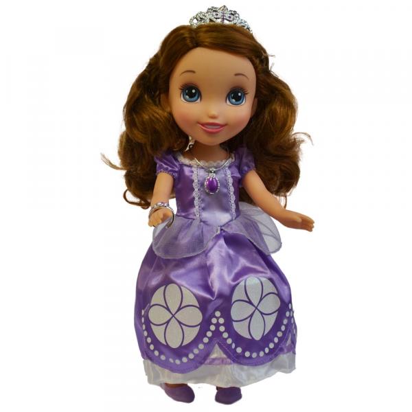Boneca em Vinil - 15 CM - Disney Princesas - Princesinha Sofia - Sunny