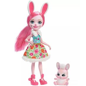 Boneca Enchantimals Articulada Bree Bunny - DVH87 - Mattel