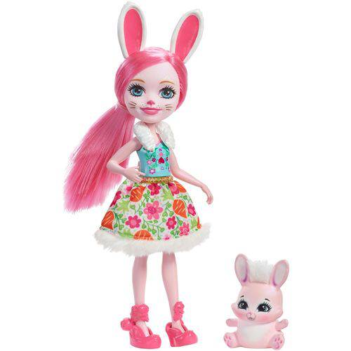 Tudo sobre 'Boneca Fashion e Pet - Enchantimals - Bree Bunny - Mattel'