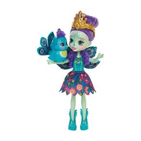 Boneca Fashion e Pet - Enchantimals - Patter Peacock - Mattel