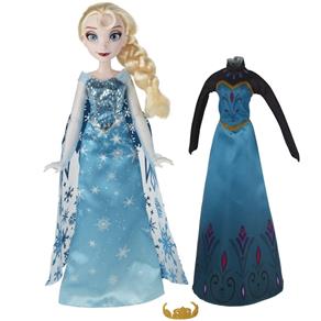Boneca Frozen Disney Vestido Real B5169 Elsa - Hasbro