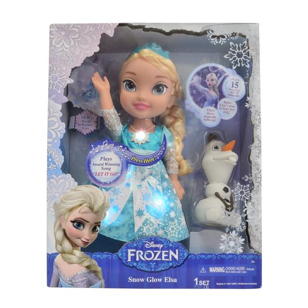 Boneca Frozen Elsa Neve Brilhante de Luxo - Sunny