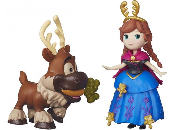 Boneca Frozen Little Kingdom Anna e Sven - Hasbro