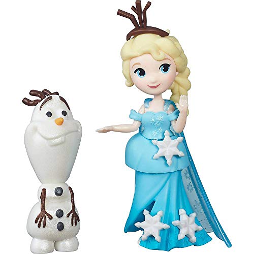 Boneca Frozen Mini Boneca e Amigo Elsa e Olaf - Hasbro