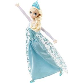 Boneca Frozen Princesas Disney Elsa Musical Cmk56 Mattel