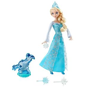 Boneca Frozen Princesas em Ação Elsa - Mattel