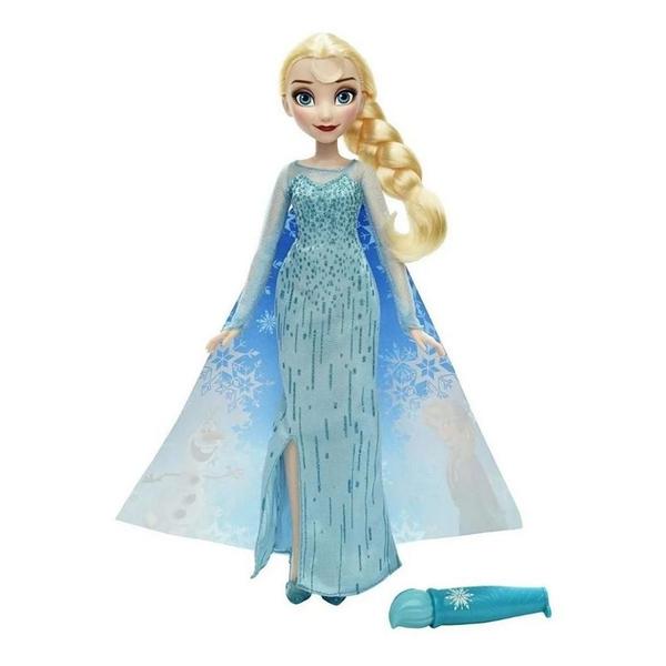 Boneca Frozen Vestido Mágico Elsa - Hasbro
