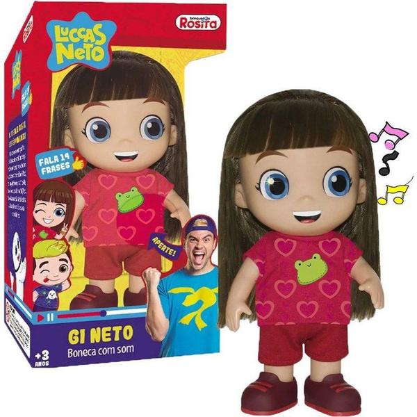 Boneca Gi Neto com Som - ROSITA