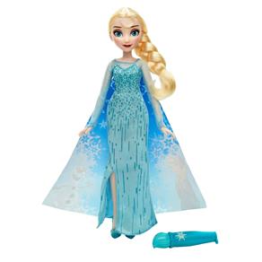 Boneca Hasbro Disney Frozen Princesa Elsa Vestido Mágico