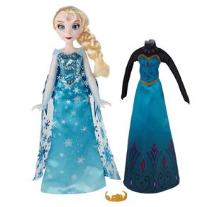 Boneca Hasbro Frozen Vestidos Reais Elsa