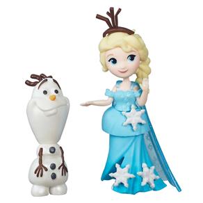 Boneca Hasbro Mini Frozen Elsa e Olaf
