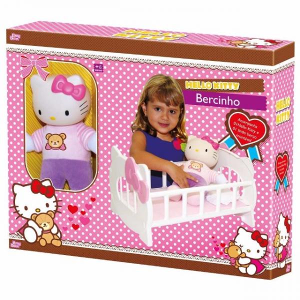 Boneca Hello Kitty Bercinho - Baby Brink